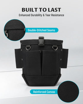 Lichamp belt loop ensures secure wear during long shifts.