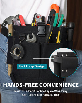 Lichamp bag features breathable bottom hole to reduce tool rust.