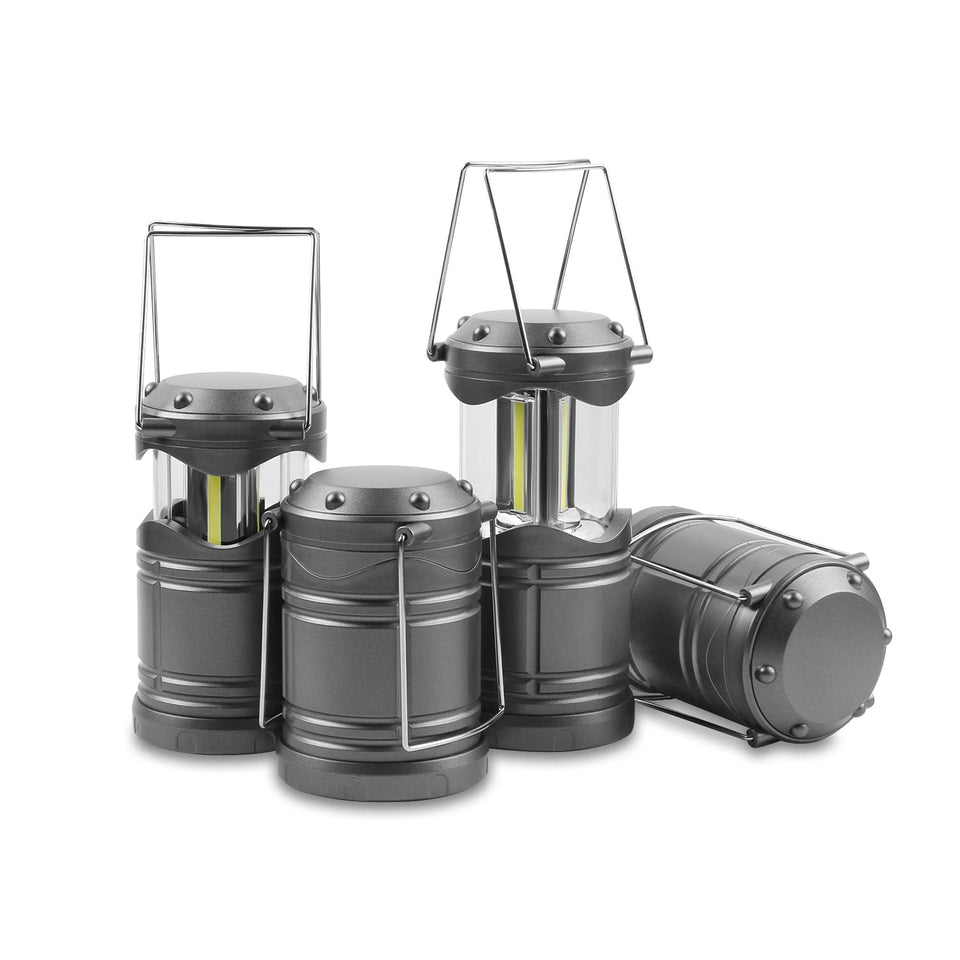 Lichamp LED camping lantern with 360-degree illumination for tents and outdoor gatherings.