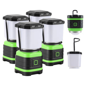 Battery-powered Lichamp lantern delivers up to 500 lumens for reliable visibility.