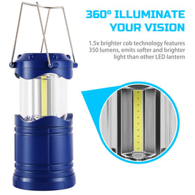 Lichamp military-grade plastic lantern stands up to rugged outdoor use