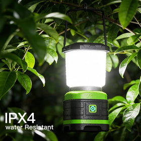 Three lighting modes provide daylight white, full brightness, or warm white for different needs.