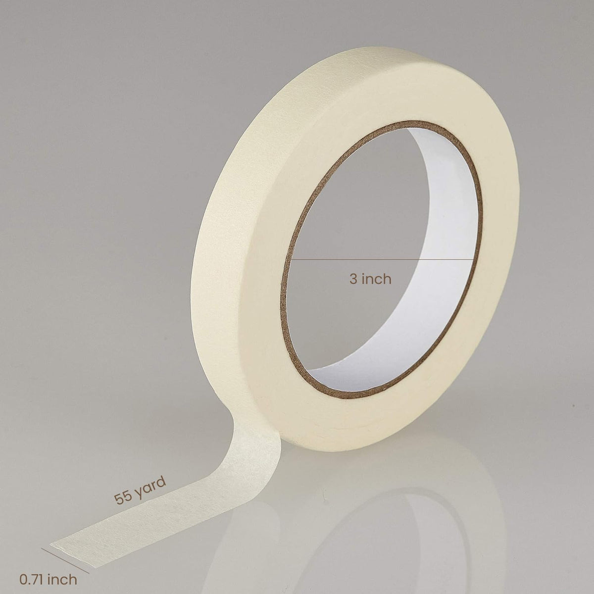 Lichamp masking tape easy-tear back design enables fast, clean application.