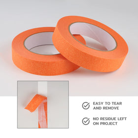 Lichamp tape provides clean edges with minimal lift or curling