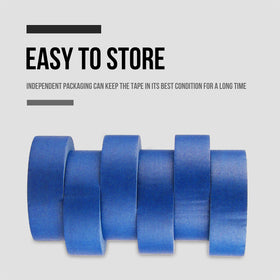 Lichamp blue tape in bulk pack suitable for indoor and outdoor projects.