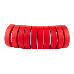 Lichamp red painters tape suitable for indoor and outdoor use.