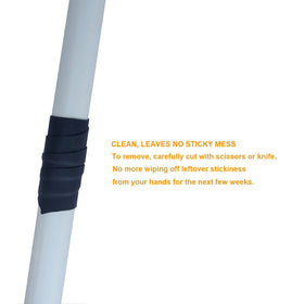 Lichamp tape demonstrating strong extension on a curved surface.