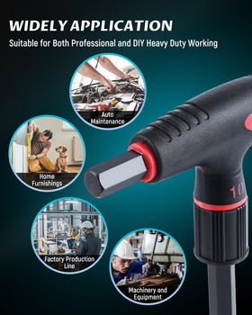 Lichamp 10mm T-handle wrench for heavy-duty tasks and larger fasteners.