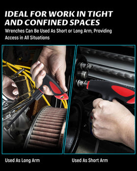 Lichamp 4mm T-handle hex key designed for reliable leverage in tight spaces.