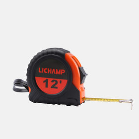 Lichamp tape measure with nylon-coated blade for daily durability.
