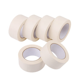 Lichamp wide masking tape 2in roll shows a clean edge for precise painting.