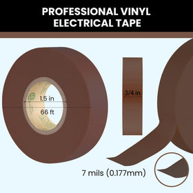 Lichamp tape ready for wire splicing with secure insulation