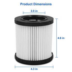 Side view shows slim profile for compact storage of the four-pack.