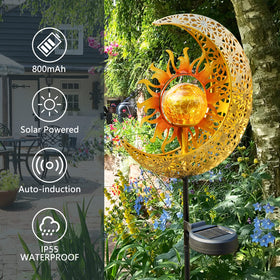 LICKLIP warm white LED stake light for cozy outdoor lighting
