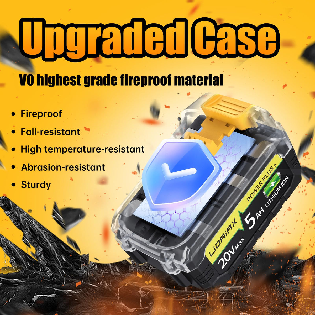 LIDAIAX BMIC protection chip highlights smart safety monitoring.