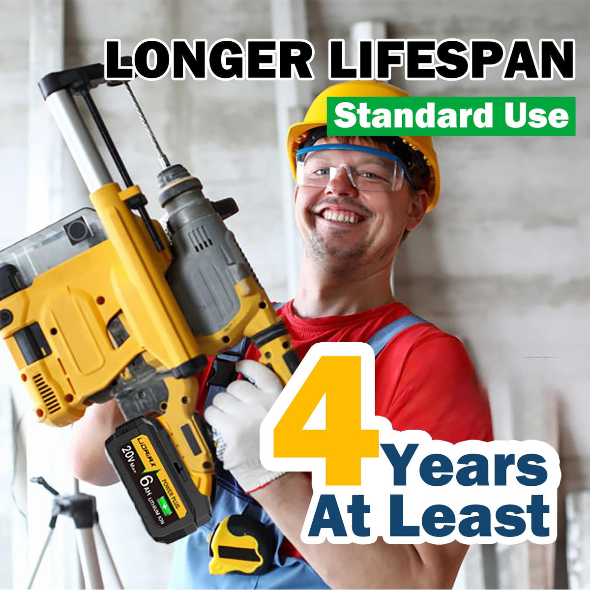 LIDAIAX long-life design provides years of reliable run time.