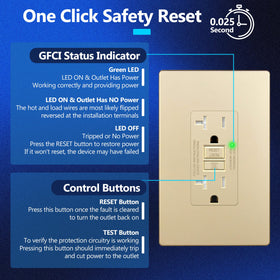 LIDER anti-interference design reduces false trips near motors and appliances