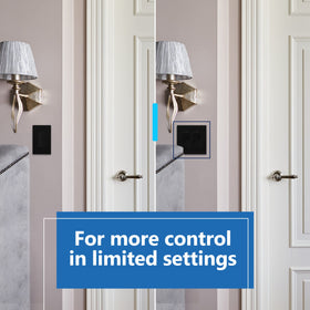 LIDER compact design fits standard junction boxes for simple installation