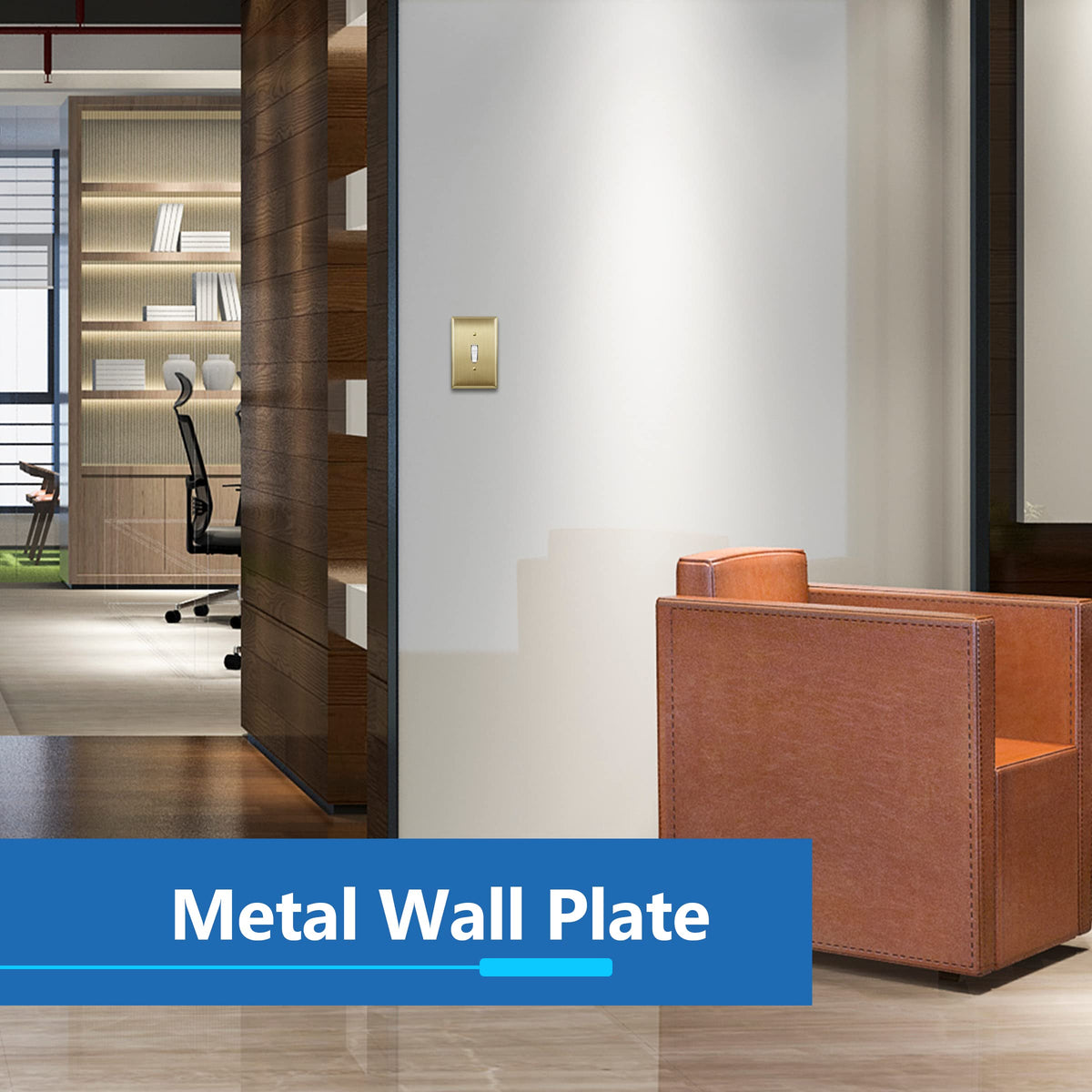 LIDER LMWP-11M brushed brass texture closeup highlights corrosion resistance and easy care