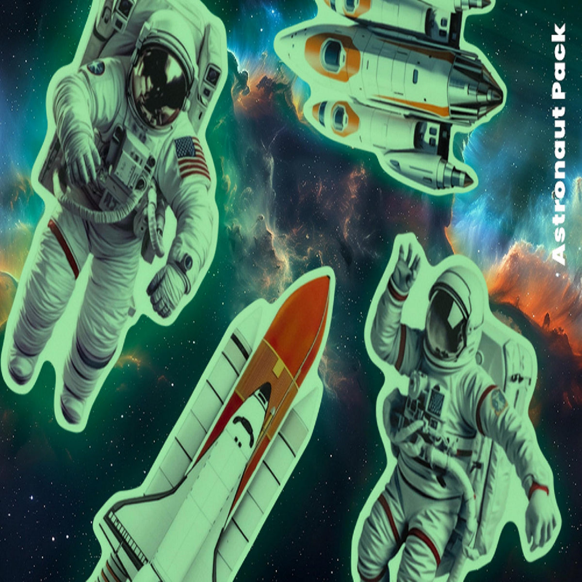 LiderStar space gift set brightens birthdays with a memorable glow-on-demand surprise.