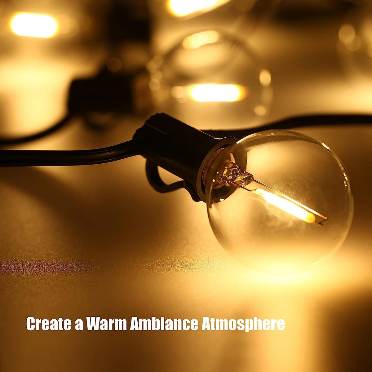 LiEiDi 2200K warm white glow for cozy patios.