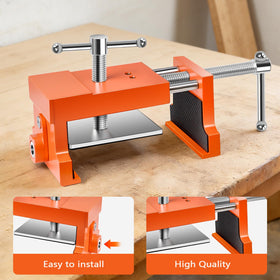 Lifarsculp adjustable jaw capacity ranges from 2.3 to 4.7 inches.