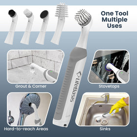 LifeBasis kitchen cleaning on sinks, counters, and appliances.