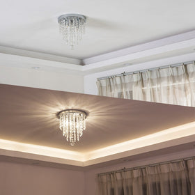 Lifeholder mini chandelier bathroom mirror lighting for daily routines.