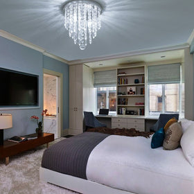 Lifeholder mini chandelier hallway ambience enhances entryways.