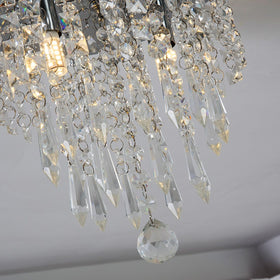 Lifeholder mini chandelier installation hardware included for quick setup.