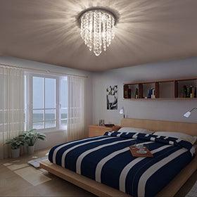 Lifeholder mini chandelier small-space fit ideal for tight ceilings.