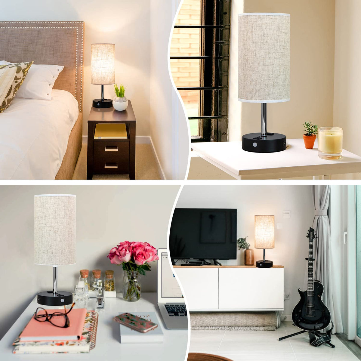 Lifeholder lamp shows US-certified plug and cord for safe daily use