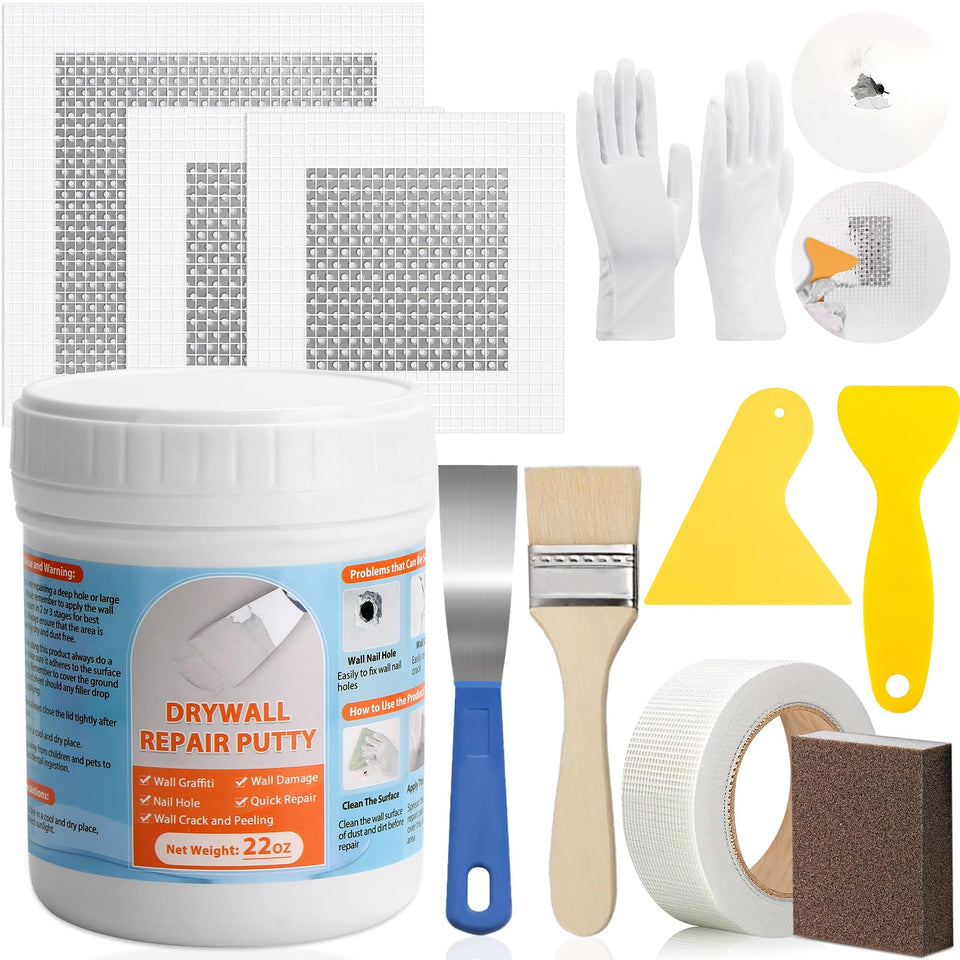 LifeisLuck dry-wall patch kit 22oz for quick, seamless wall repair.