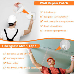 LifeisLuck white putty for drywall smooth filling and fast drying.