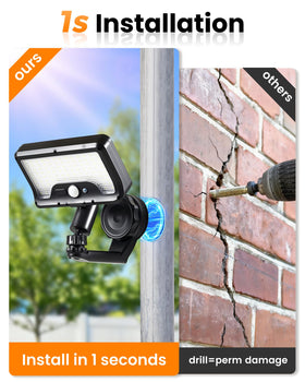 LIFENGSOLER motion-sensor detection range up to 16 feet enhances security lighting.
