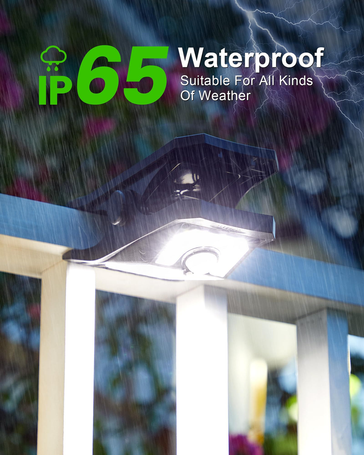 LIFENGSOLER durable ABS+PC shell resists harsh outdoor conditions.