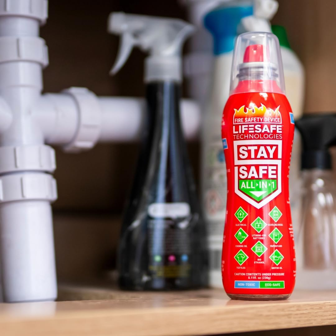 LifeSafe StaySafe bio-ethanol use in decorative and fuel-burning contexts safety.