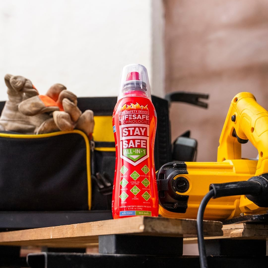 LifeSafe StaySafe petrol-diesel safety supports quick containment of liquid fuel fires.