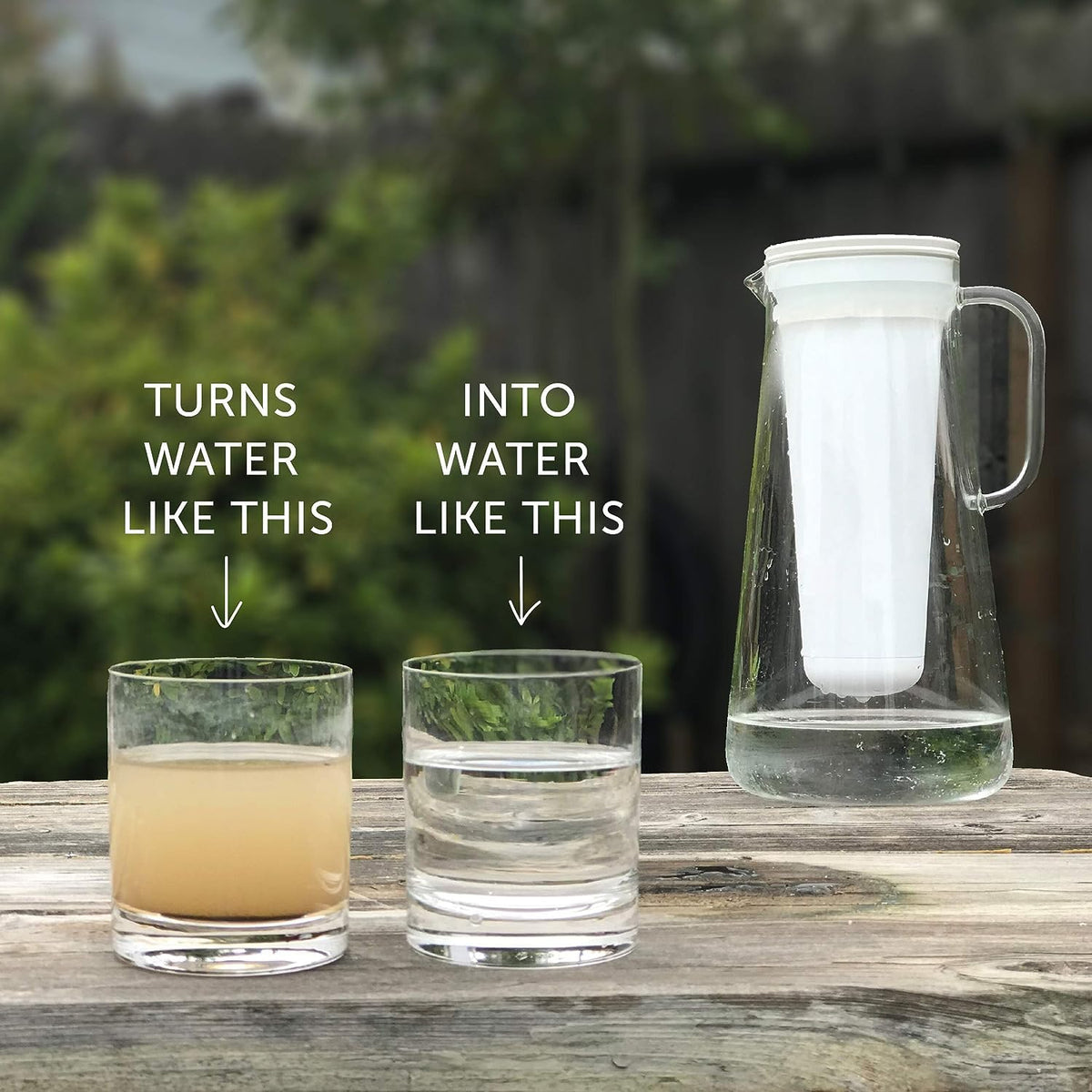 LifeStraw Home filter improves taste and aroma of water during daily hydration.