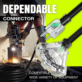 LifeSupplyUSA cold-resistant extension cord suitable for cold environments