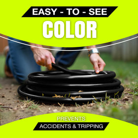 LifeSupplyUSA extension cord with lighted end for easy power checks