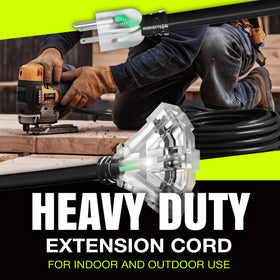 LifeSupplyUSA versatile outdoor-indoor extension cord for home projects