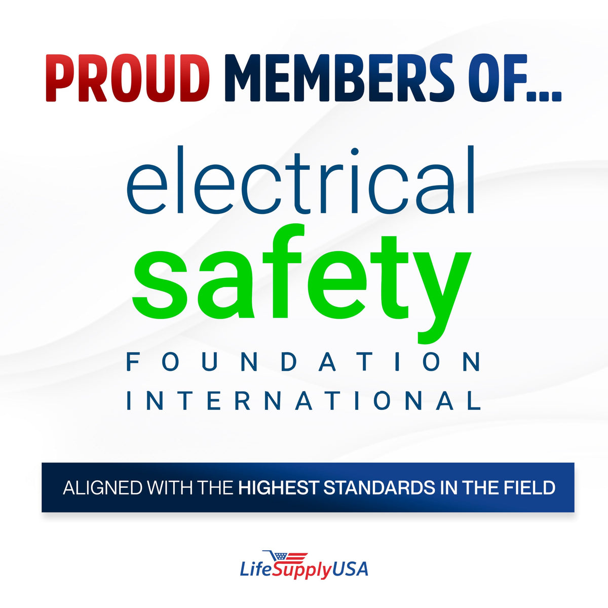 LifeSupplyUSA three-prong grounded extension cord for safer connections