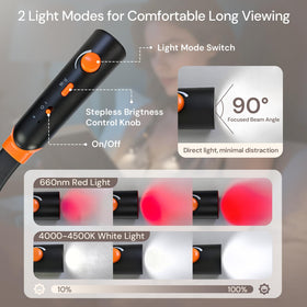 LifeZoom lightweight design that stays comfortable during travel and extended use.