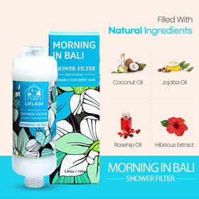 LIFLASH natural ingredients blend with shea butter and oils nourishes skin