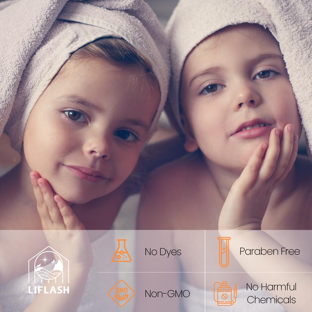 LIFLASH filter with natural ingredients nourishes skin.