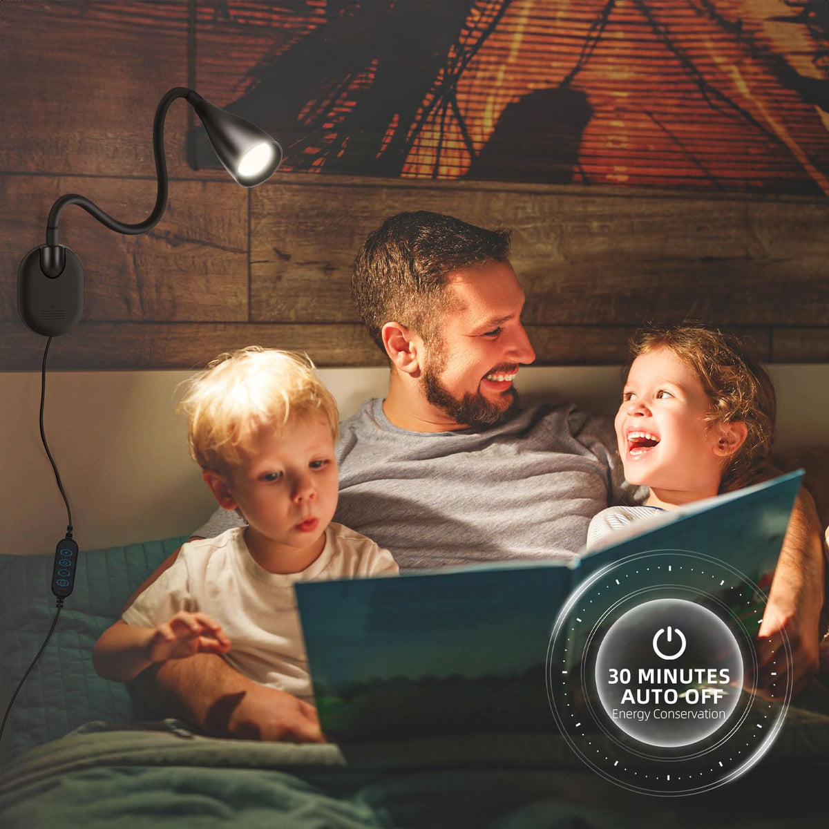 LiFMIRA 10-dimming levels offer gentle brightness control from warm to daylight.