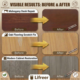Lifreer Wood Filler Sticks accurate color matching for small holes