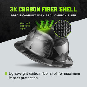 LIFT Dax EVA foam head protection improves shock absorption and comfort.