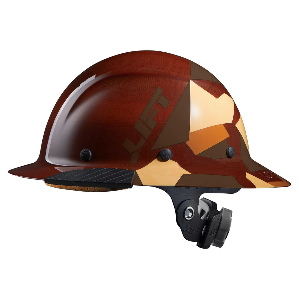 LIFT DAX fiber reinforced shell with desert camo gloss for durable protection